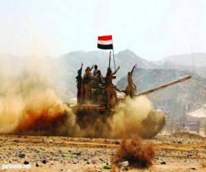 مدفعية الجيش تدك مواقع المليشيا شرقي تعز والجيش يفشل هجوم للمليشيا