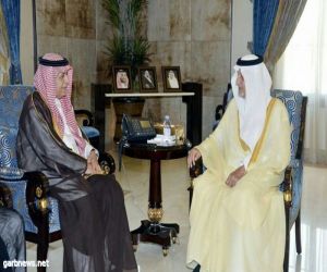 امير منطقة مكة يستقبل وزير الخدمة المدنية بجدة