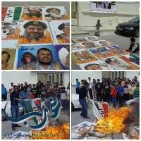 بالصور"بعد تدهور العلاقات الأردنية الإيرانية" محتجون اردنيون يطالبون بطرد السفير الإيراني والسوري