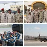 بالصور" القوة السعودية المشاركة في التمرين الثنائي السعودي الأردني تصل الى عمان اليوم