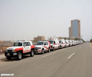 الهلال الأحمر السعودي يسعف 90 حالة في نهائي كأس الملك بجدة