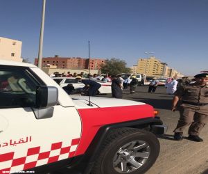 حالتين وفاة وست اصابات في حادث انقلاب شرق جدة