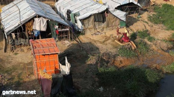  يقع المخيم في مدينة بازار كوكس في بنغلاديش